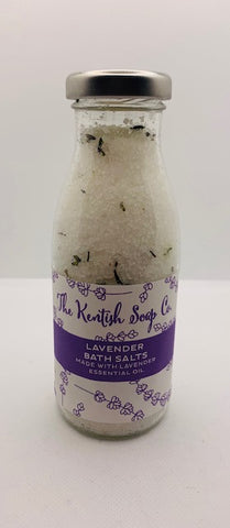 The Kentish Soap Co Lavender Bath Salts Bottle 250g